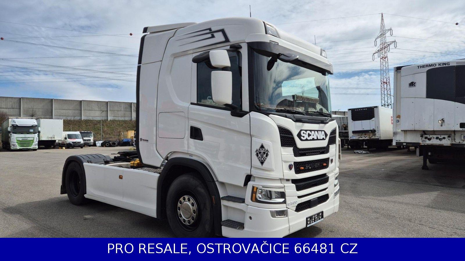 Scania G500 N323 E6 + HYDRAULIK + PARKCLIMA + RETARDER