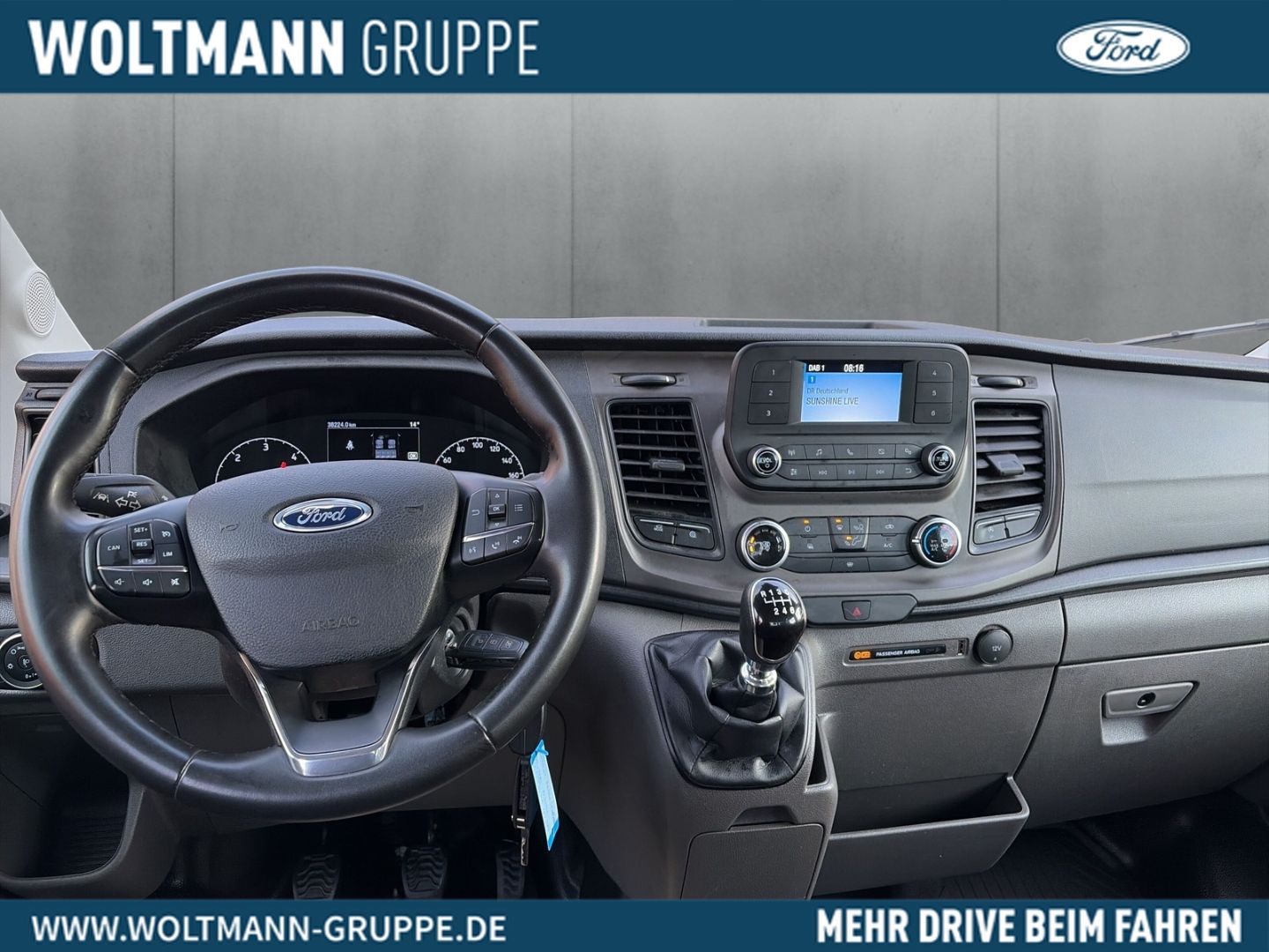 Fahrzeugabbildung Ford Transit Pritsche 350 L3 DoKa Trend StandHZG AHK