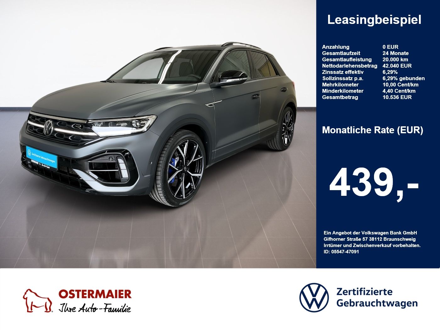 Volkswagen T-Roc R 4M 2.0TSI 300PS.DSG.MATRIX.NAVI.PANO.LED foto 1