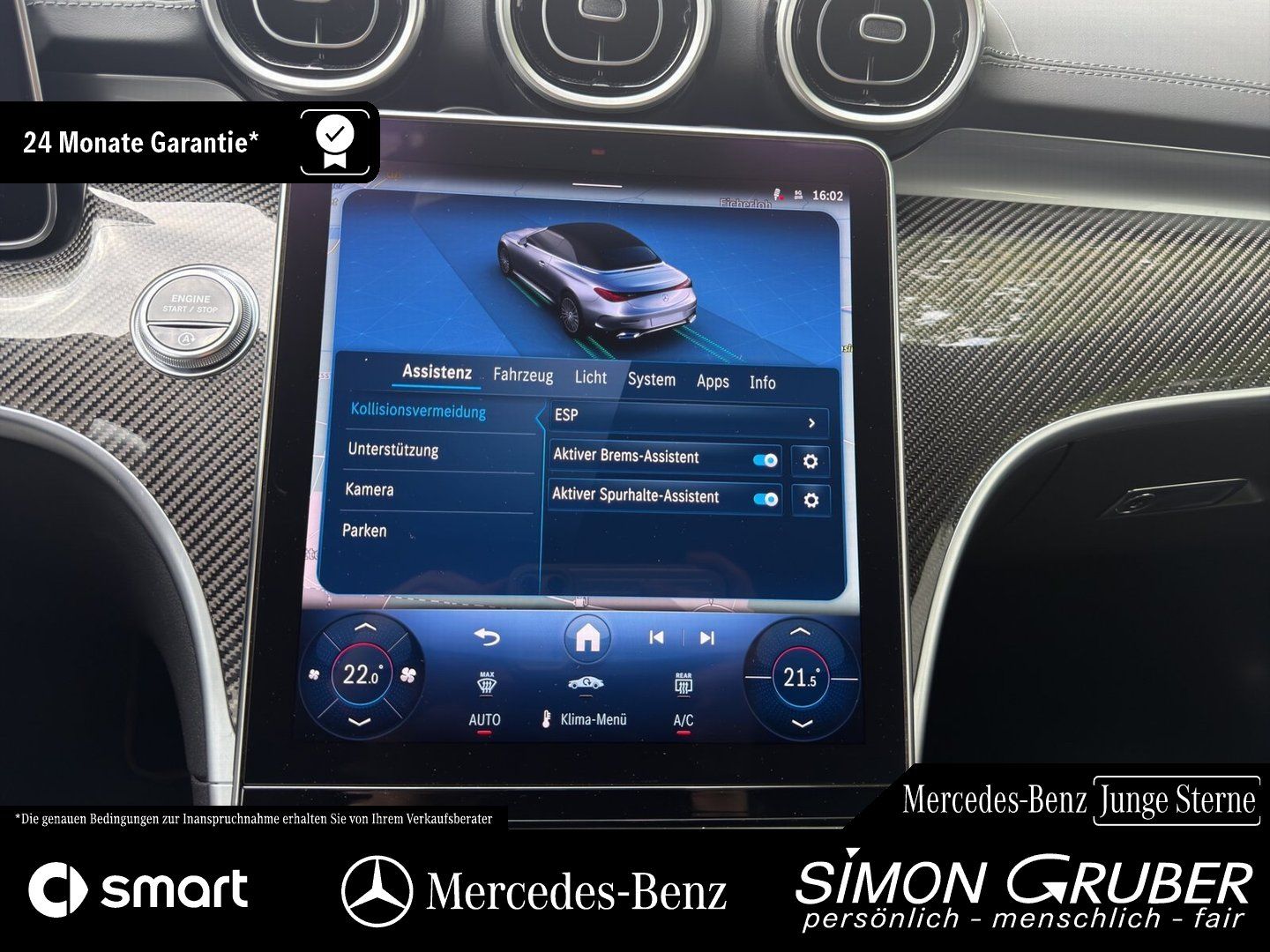 Fahrzeugabbildung Mercedes-Benz CLE 450 4M Cabrio AMG Night Memory Sitzklima
