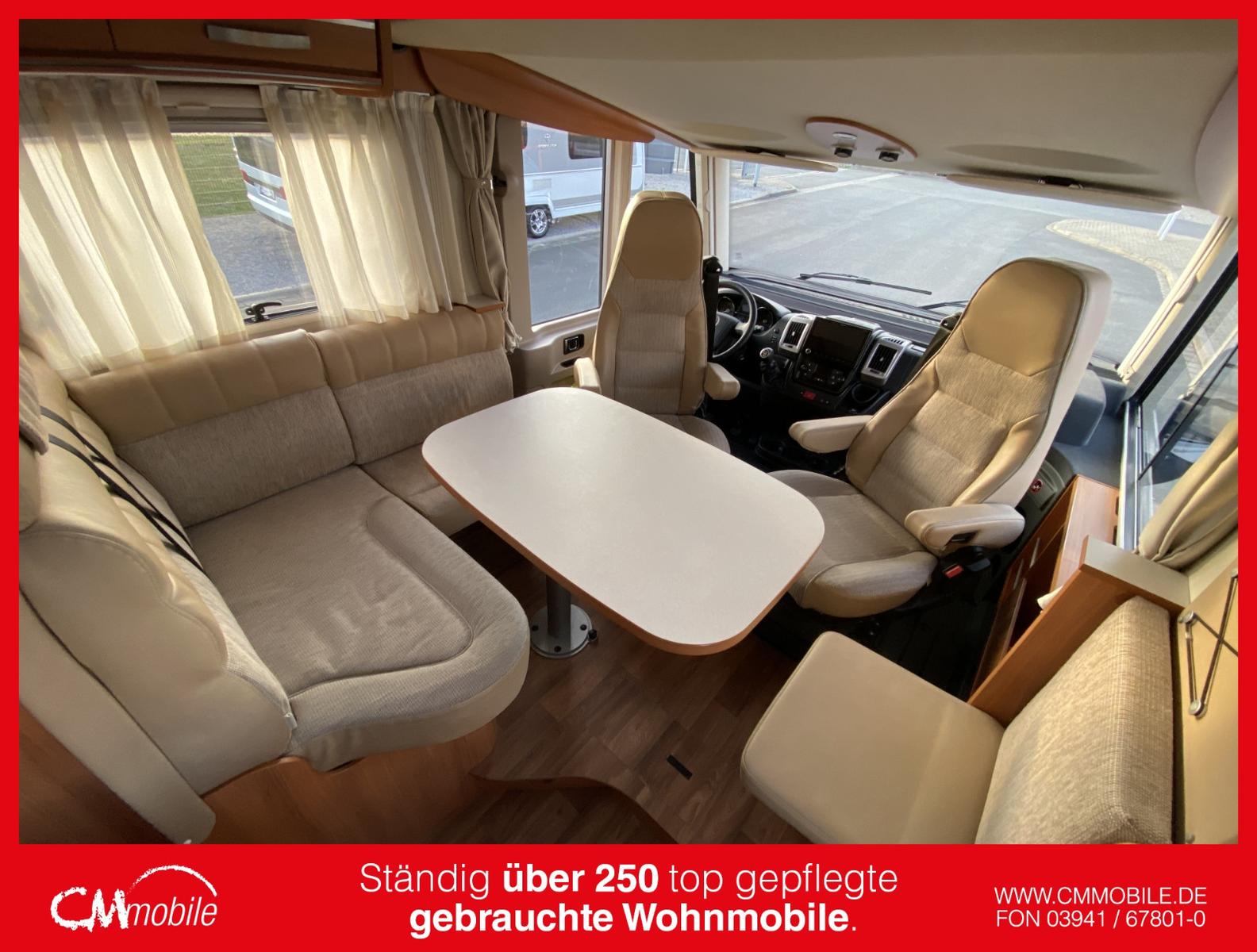HYMER / ERIBA / HYMERCAR Exsis i 524 - Hub&Festbett - Garage -
