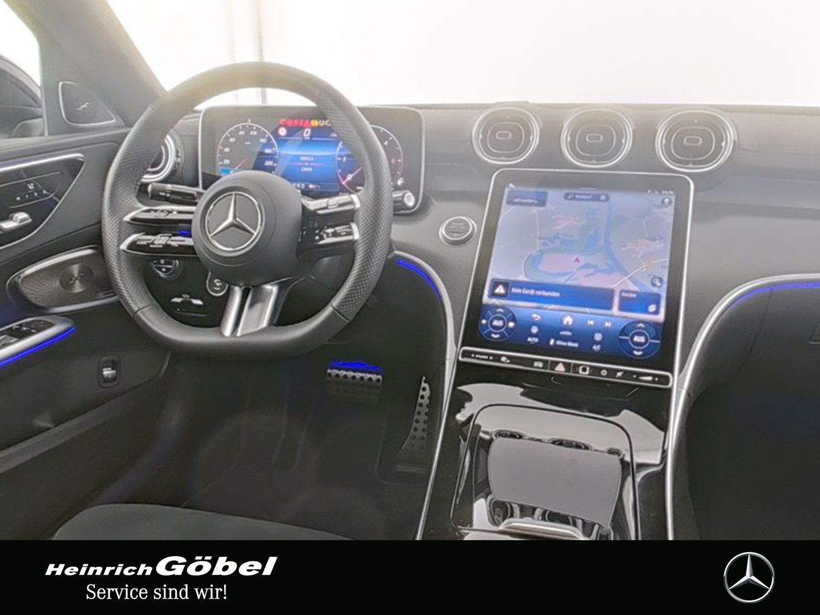 Fahrzeugabbildung Mercedes-Benz C 300 d AMG+BURMESTER+NIGHT+MEMORY+360°+CARPLAY