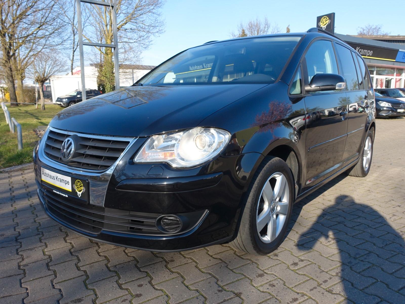 Volkswagen Touran 1,6 United Navi SHZ 7-Sitzer aus 1. Hd.