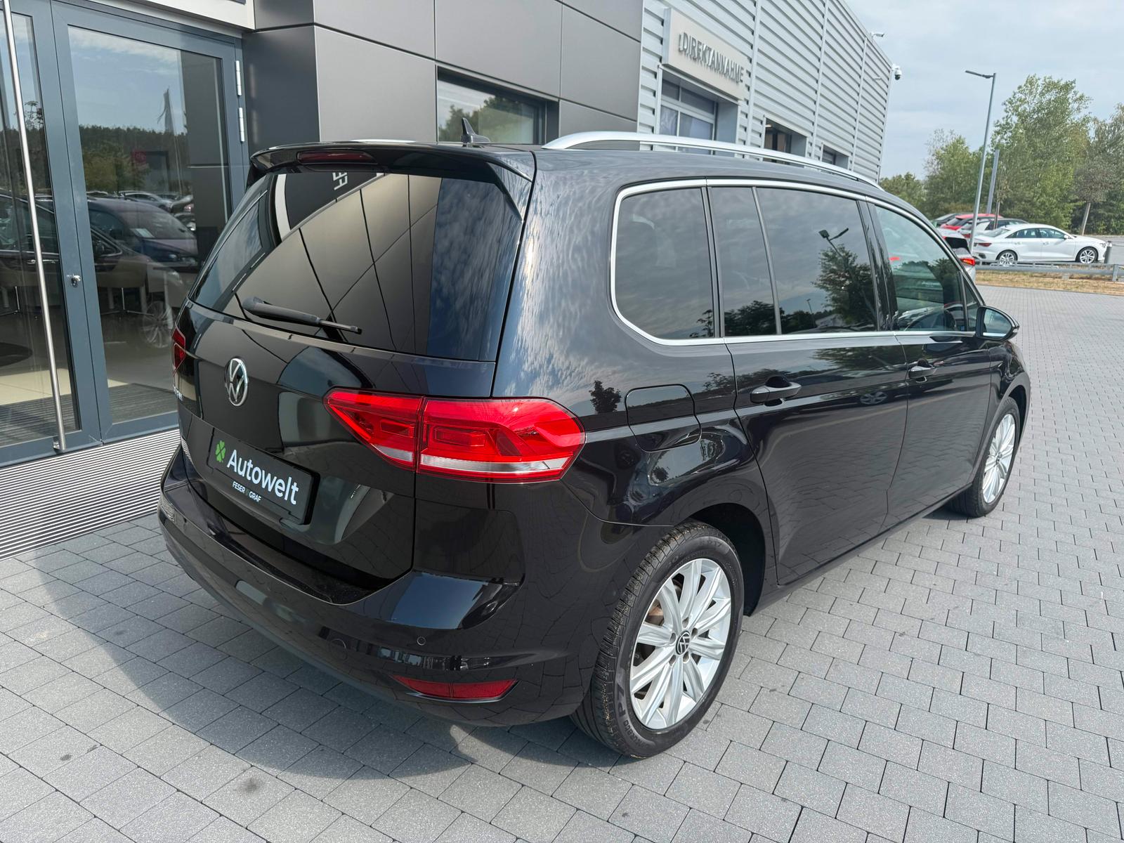 Volkswagen Touran 2.0 TDI High STHZ LED 7 SITZ AHK KAM ACC, миниатюра 5