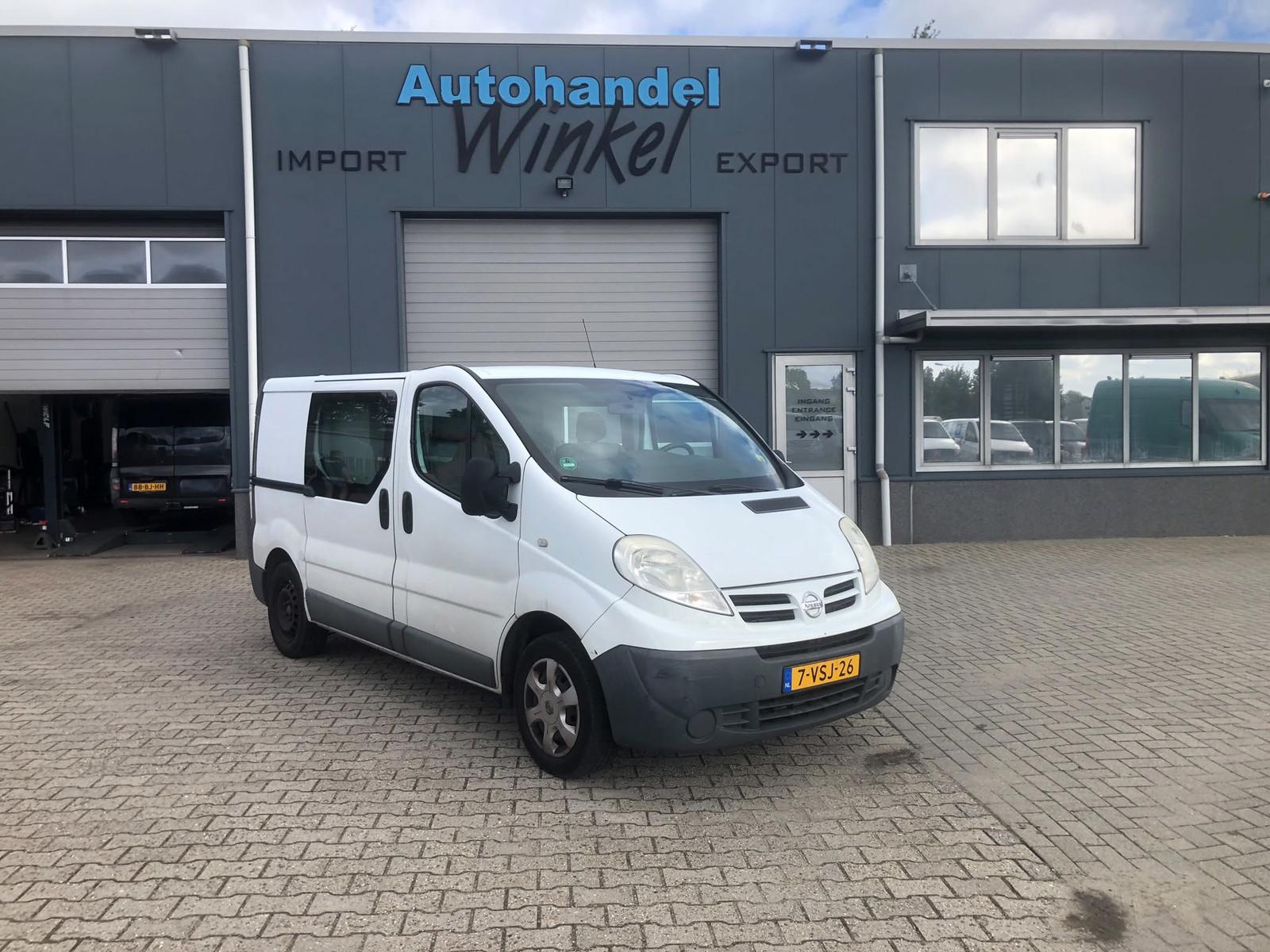 Nissan Primastar 2.0 dCi L1H1 DUB CAB 6 PERS.