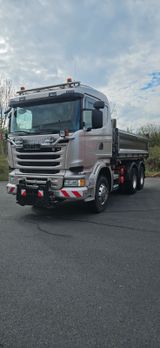 Scania R450 3 Seitenkipper, 6x4, TOP Zustand - Gebraucht Seitenkipper 3