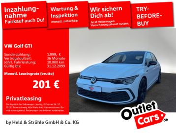 Volkswagen Leasingangebot: Volkswagen Golf GTI DSG Black Style PANO IQ.LIGHT NAVI H/K