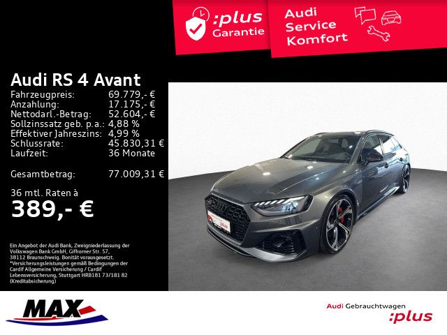 RS 4 Avant MATRIX+PANO+280KM/H+WABEN+360°+B&O+VC