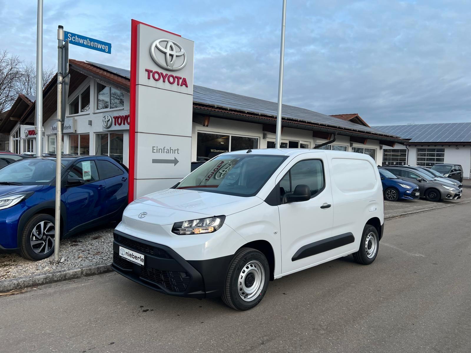 Toyota Proace City L1 Duty 1,5l-D-4D, 4-Türig, 102 MT