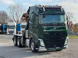 Volvo FH 550 6x4 Schwerlast SZM mit Tajfun Ladekran - Gebraucht Abrollkipper Mit