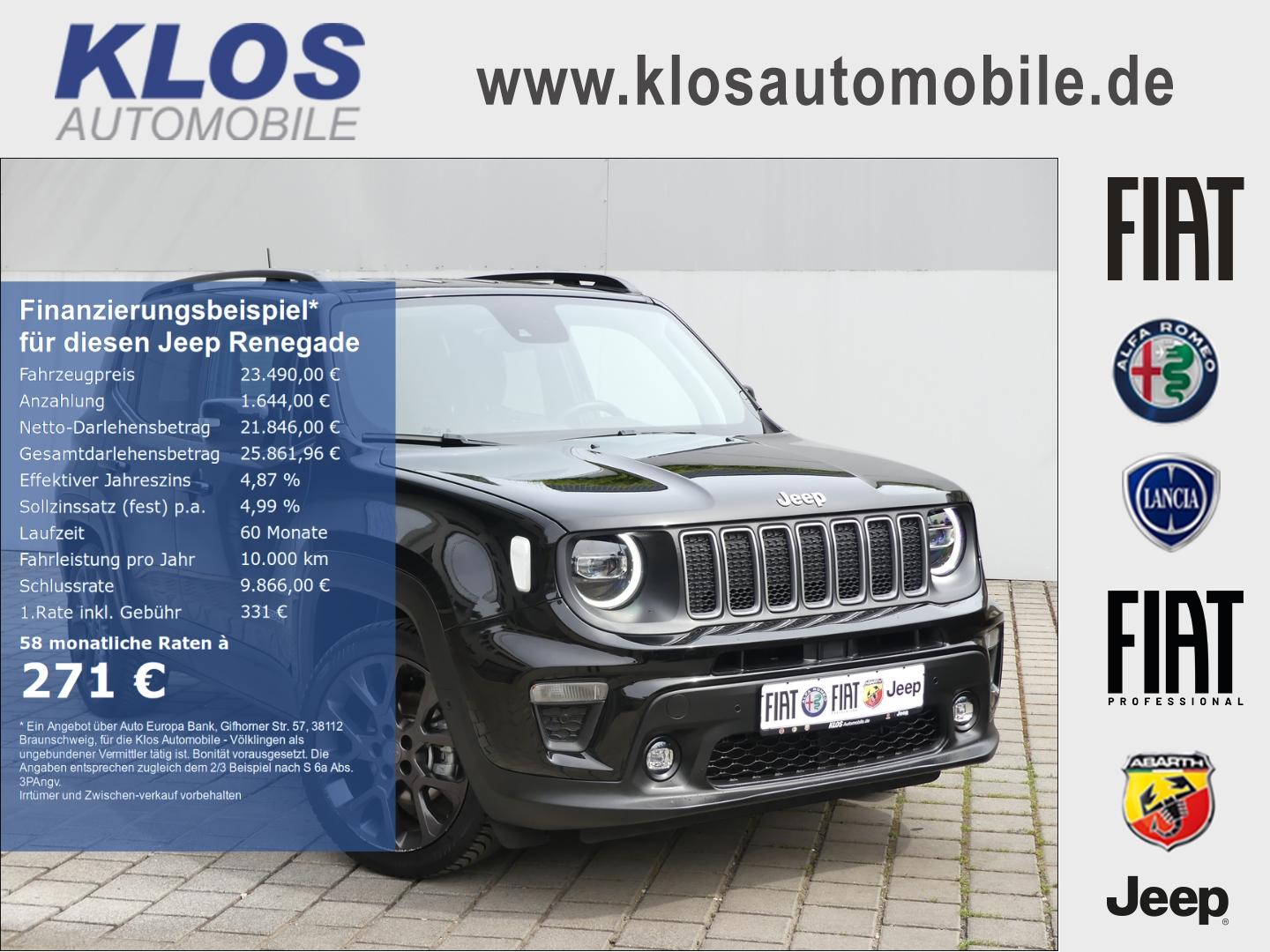 Jeep Renegade S-EDITION e-HYBRID 1.5 GSE T4 48V 130PS