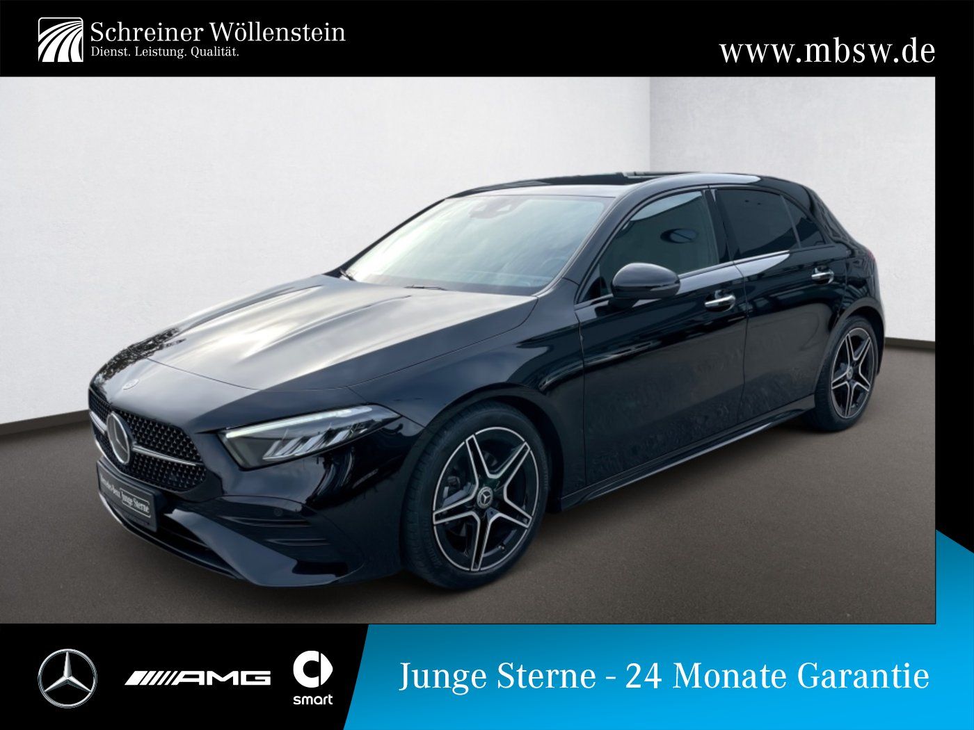 Mercedes-Benz A 180 AMG*Night*Ambi*MBUX*AUT*Distr*LED*Navi*PTS