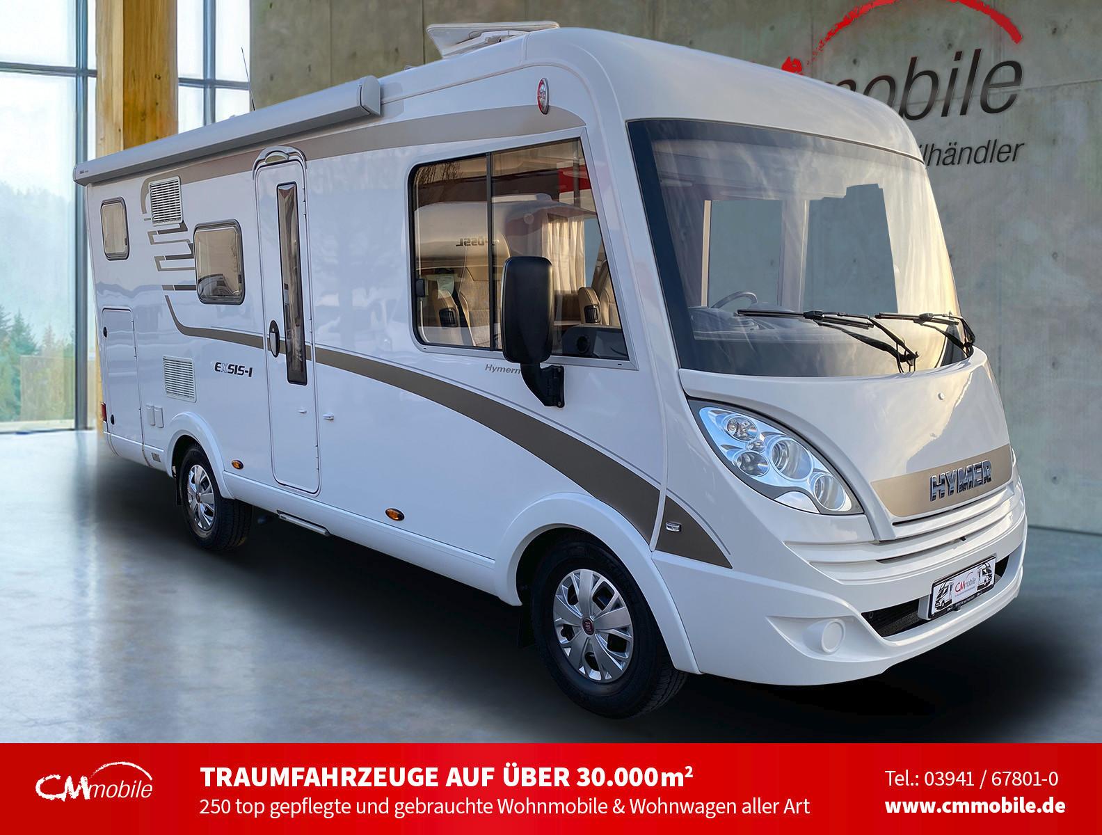 HYMER / ERIBA / HYMERCAR Exsis i 524 - Hub&Festbett - Garage -