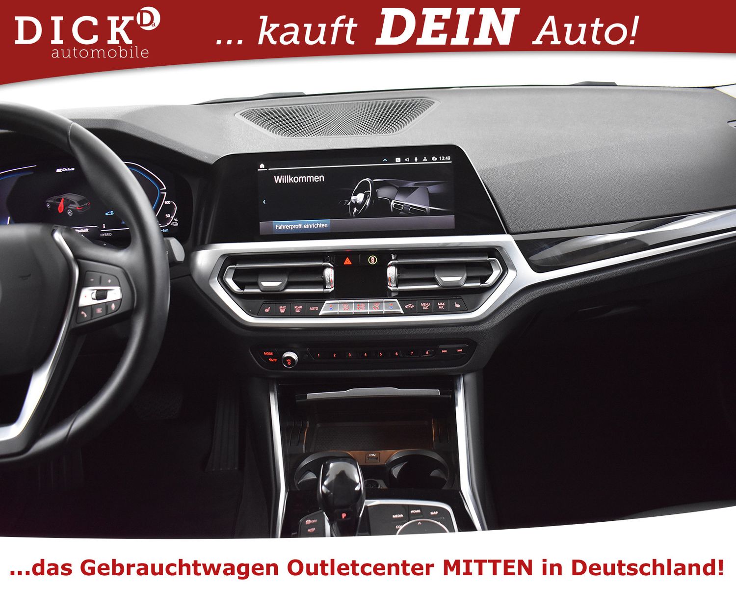 BMW 330e T Aut Sport Line VIRTU+PROF+360+LED+AHK+M18 - Image 14