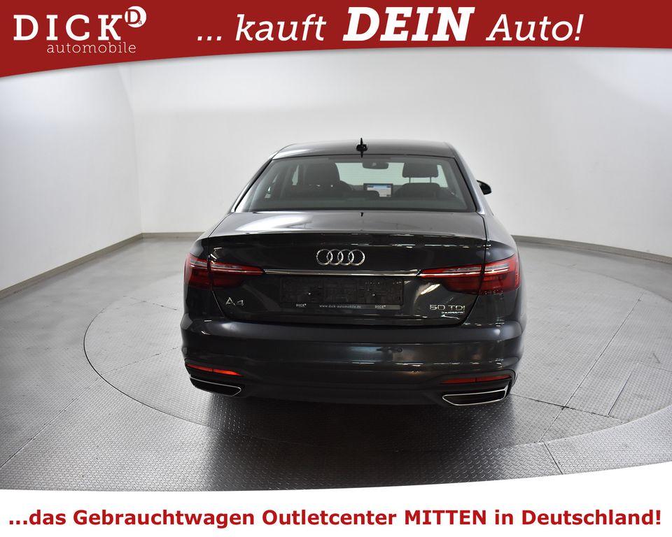 Audi A4 50d Quatt Sport VIRTU+STNDHZ+LED+KAM+MEMO+AHK
