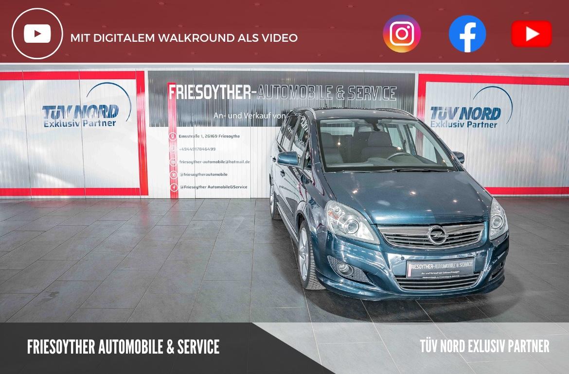 Opel Zafira B 1.8 Family Plus AHK Xenon Tempomat