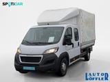 Peugeot Boxer Pritschenwagen Doppelk.435 L4 Plane Klima - Pritschenwagen