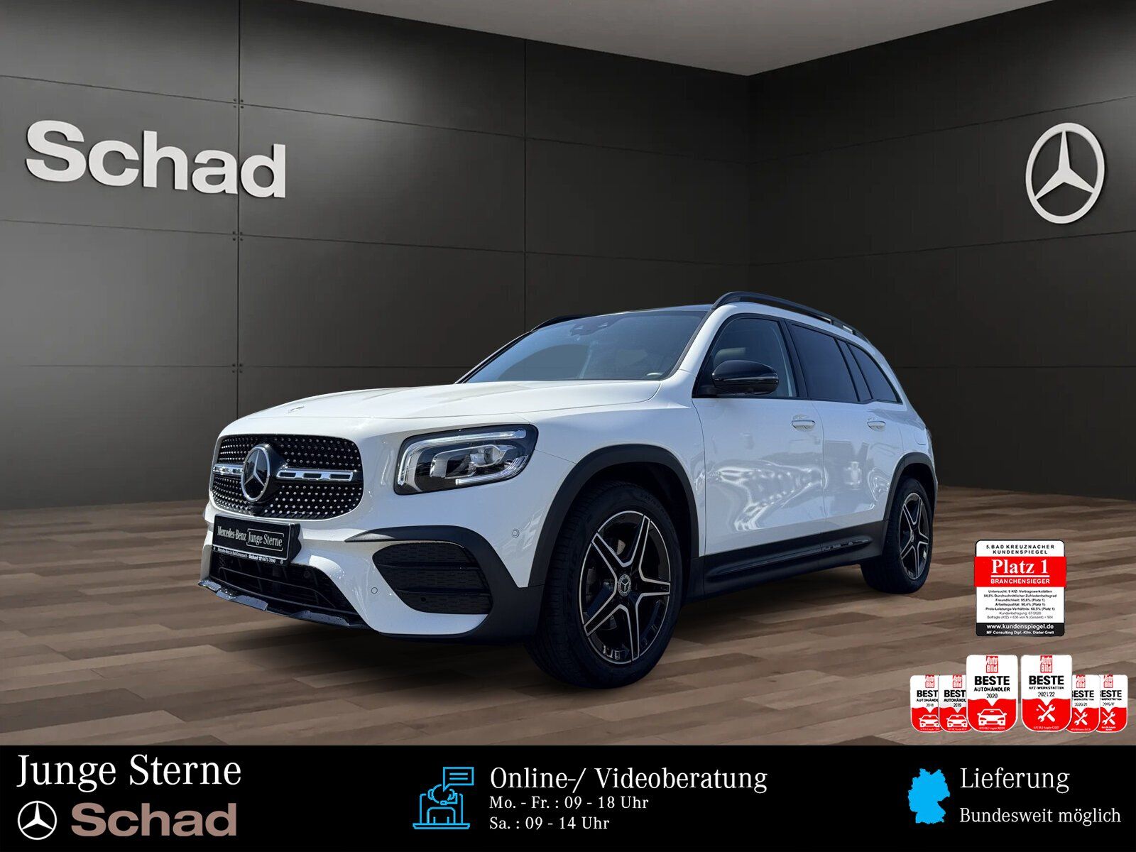 MERCEDES-BENZ GLB 200 4M AMG NAVI+PANO+DISTR+360+LED+NIGHT+SHZ