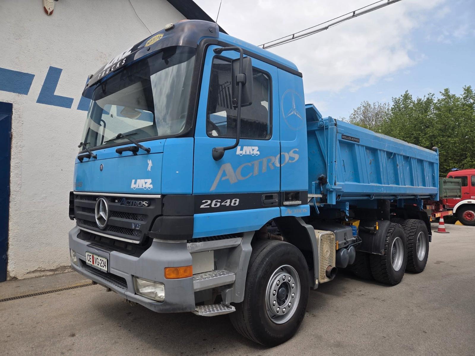 Mercedes-Benz ACTROS 2648 6X4 V 8 KLIMA SCHALTER TOP TOP 3348
