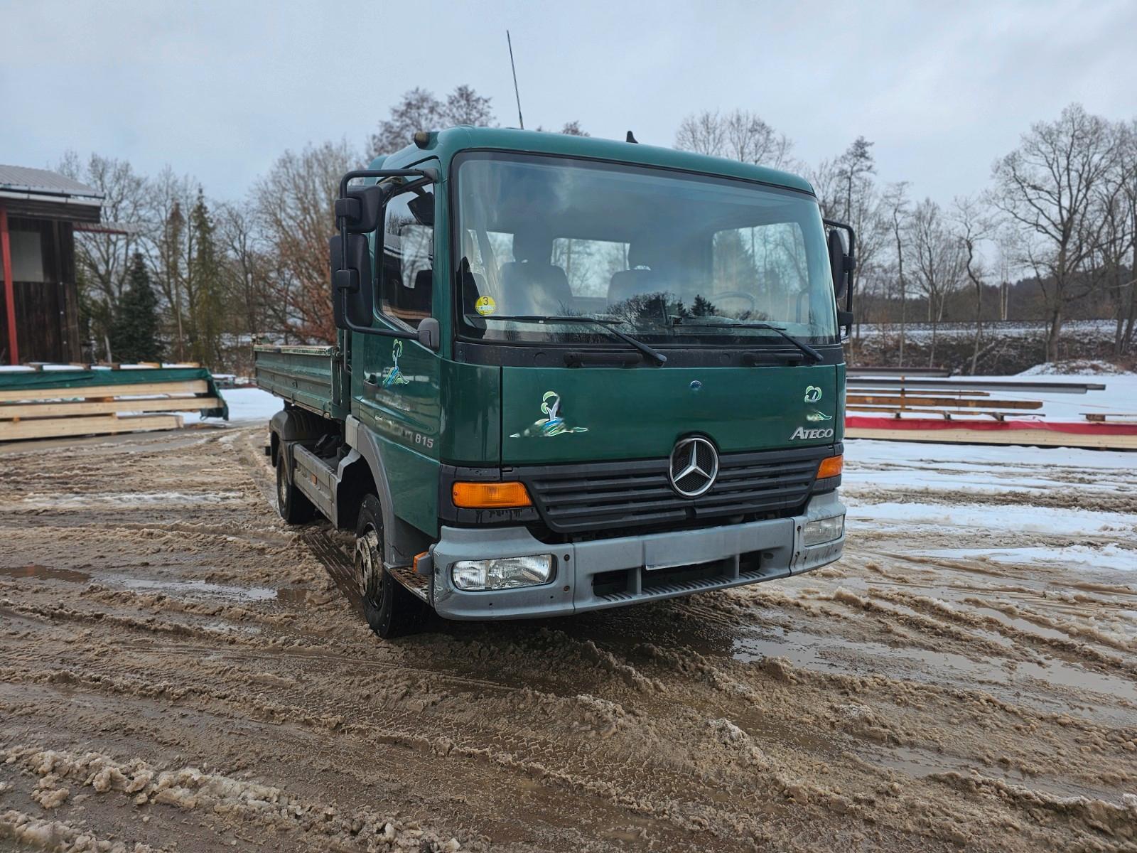 Mercedes-Benz Atego 815 Dreiseitenkipper-Meiler + TÜV Neu