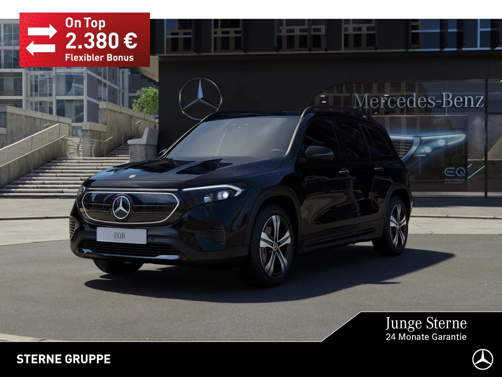 Mercedes-Benz EQB 300 4M Electric Art NIGHT Totwinkel Ambiente