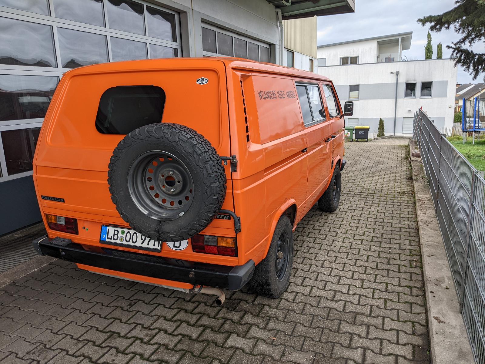 Volkswagen T3 Halbkasten Luftboxer Oldtimer