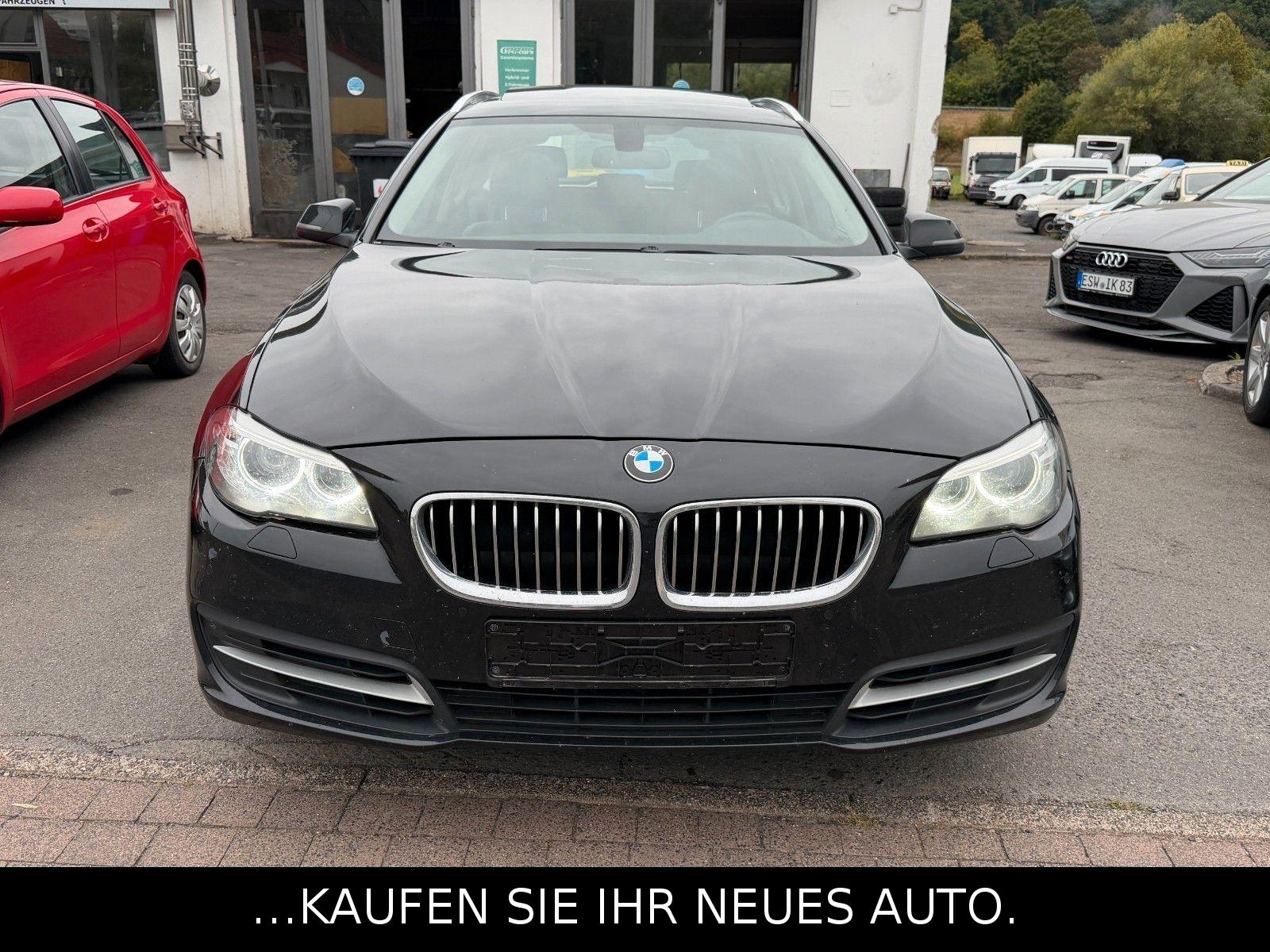 BMW 520 2014 — салон