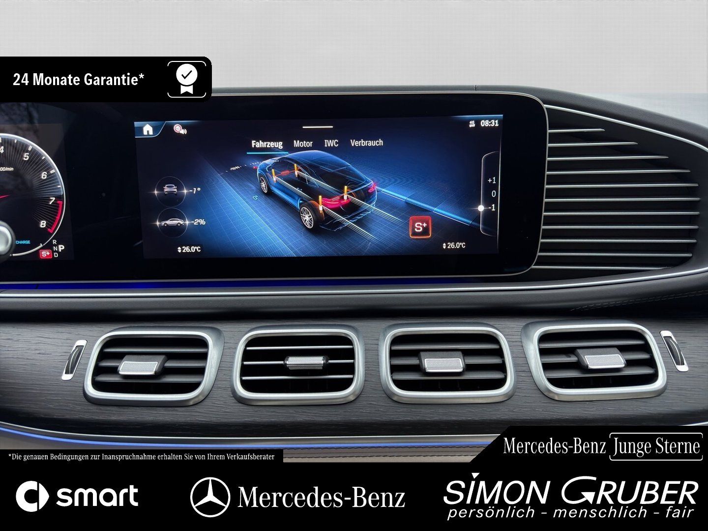 Fahrzeugabbildung Mercedes-Benz GLE 63 S 4M Coupé AMG HUD Sitzklima Massage 22``