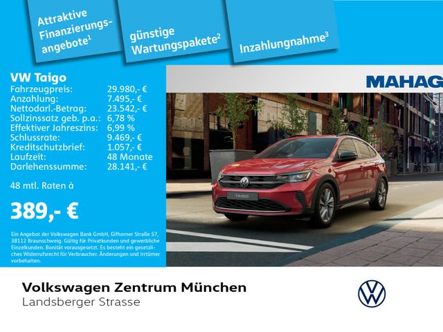 Volkswagen Taigo 1.0 TSI GOAL Navi|KeyLess|ACC