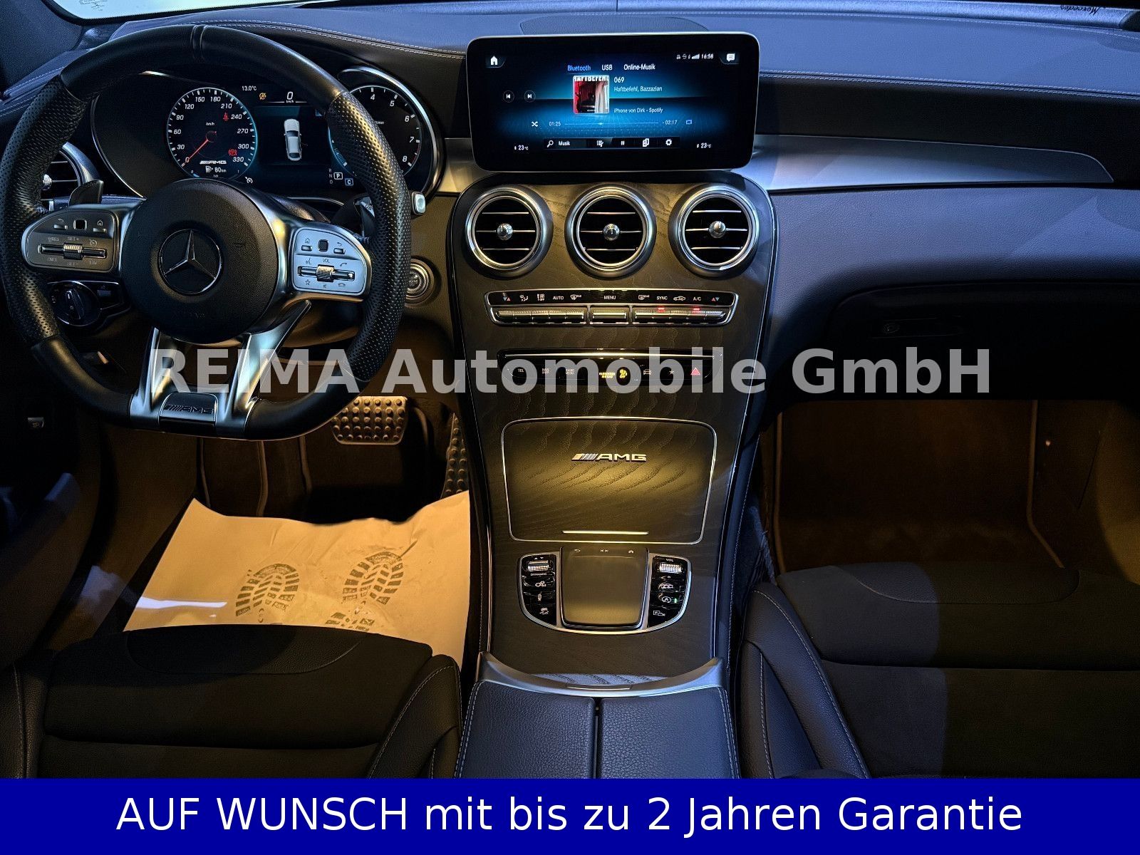 Fahrzeugabbildung Mercedes-Benz GLC 63 AMG Coupe 4Matic, Luft, DAB, 360°