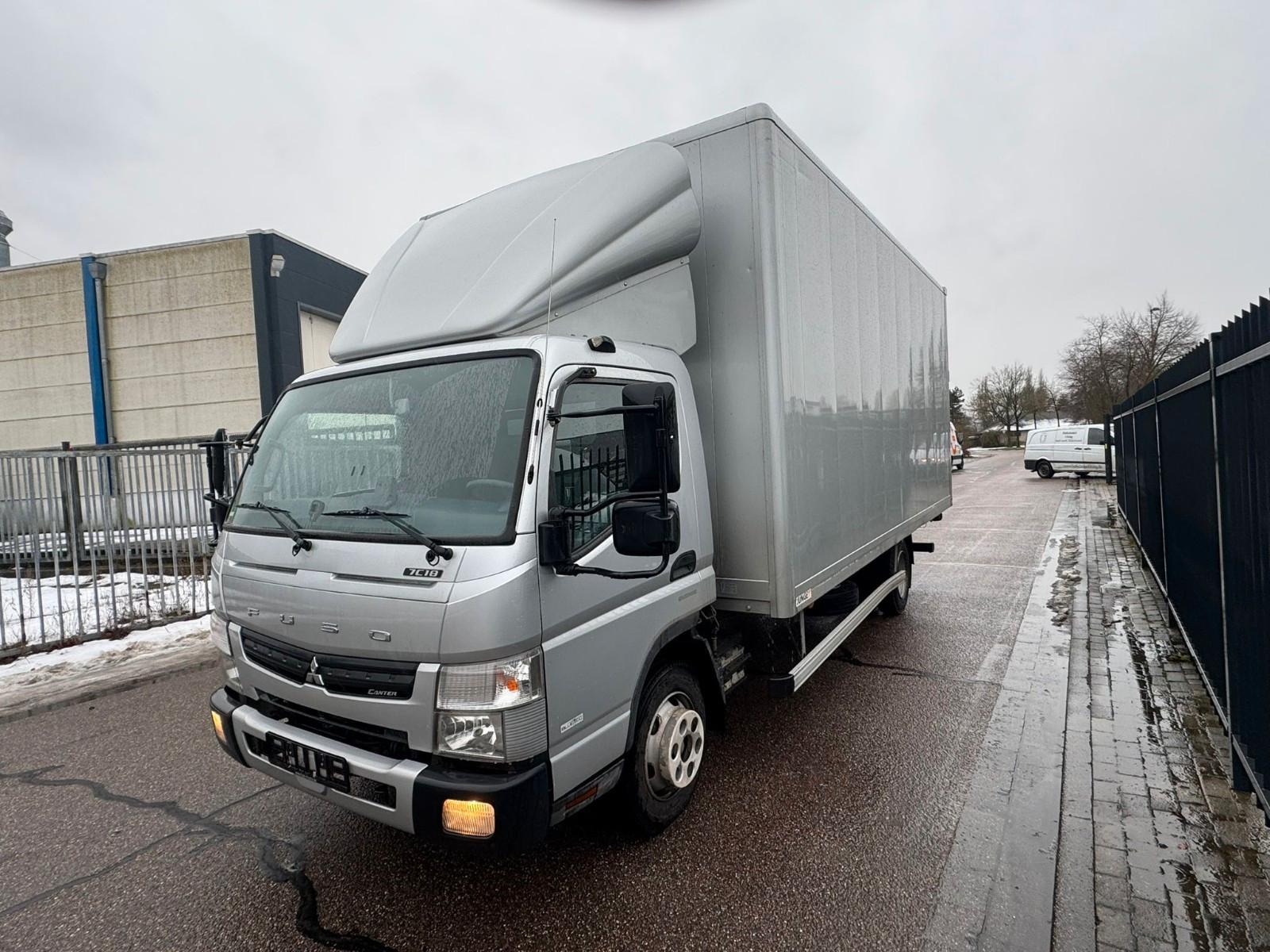 FUSO Canter 7C18 Koffer mit Ladebordwand *Klima*