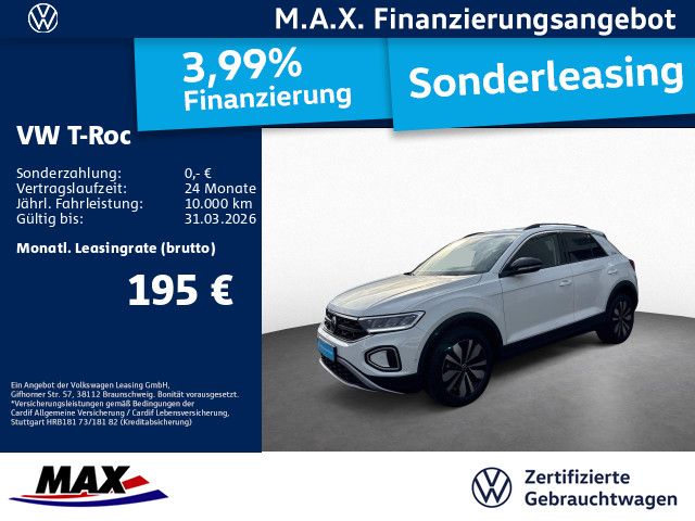 T-Roc 1.0 TSI GOAL LED+NAV+APP+DIGI CP+KLIMA+ACC