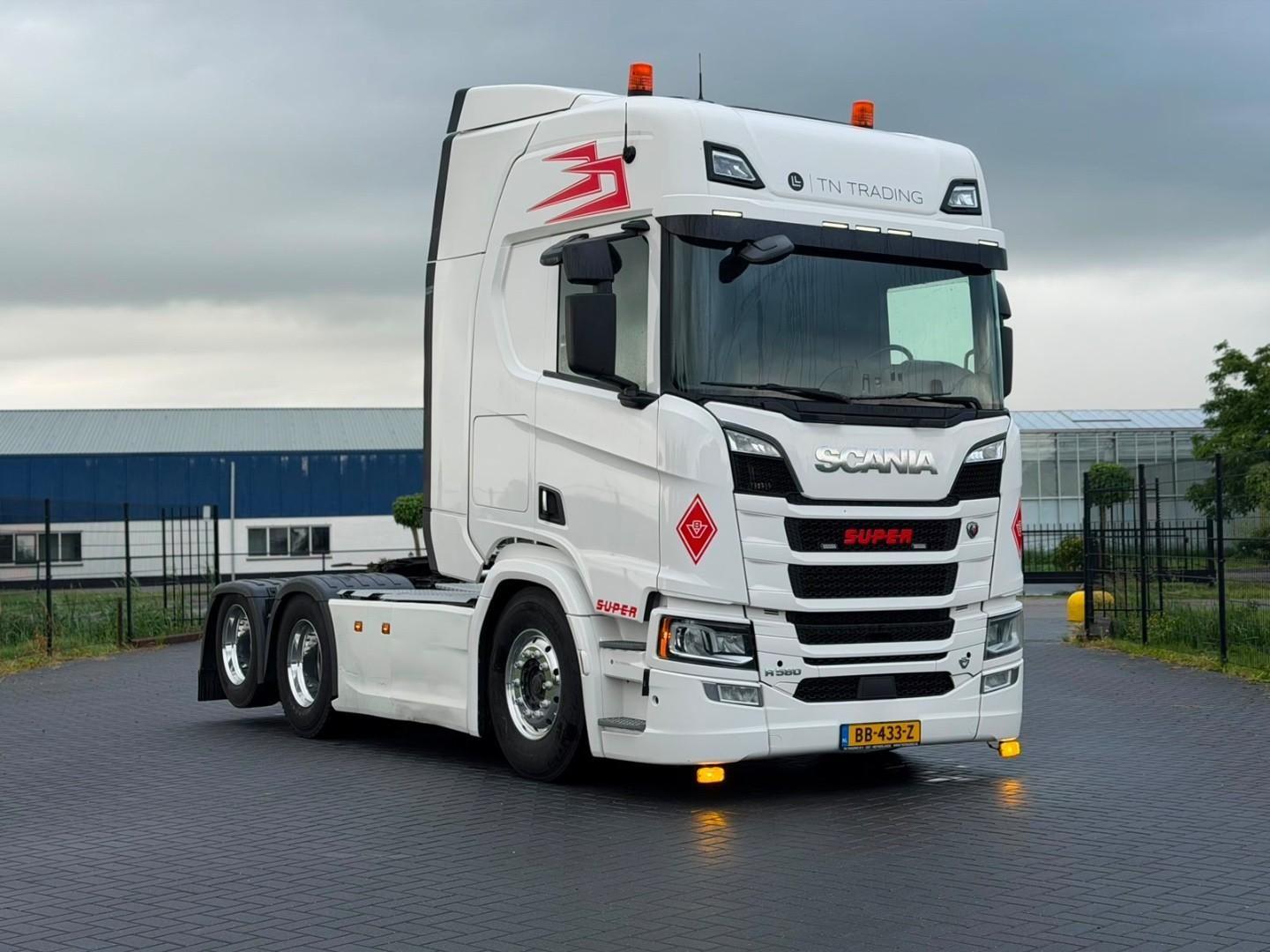 Scania R 580 LEDER, VOLLLUFT, ALCOA, RETARDER, EURO 6C,