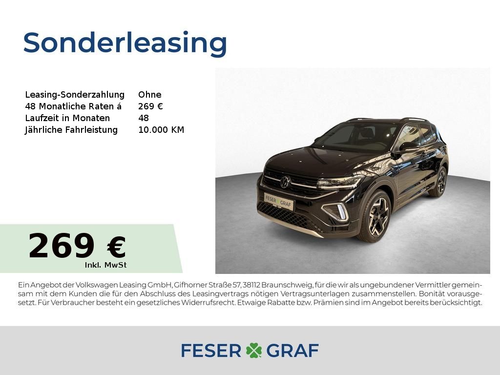 T-Cross 1.0 TSI DSG R-Line NAV KAM ACC Keyless