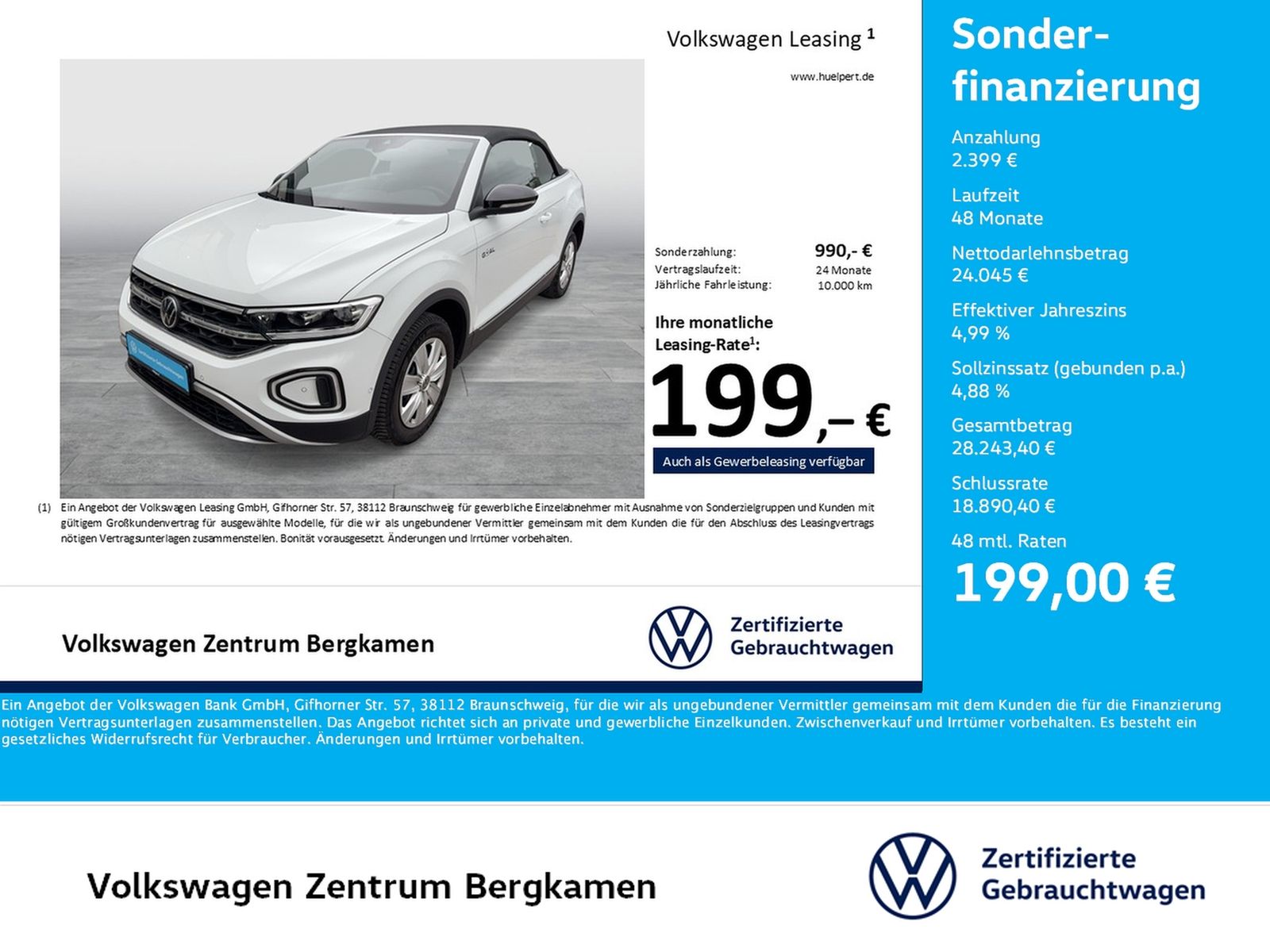 Volkswagen T-Roc Cabriolet 1.5 GOAL ACC LM18 NAVI LED foto 1