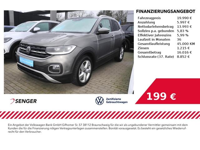 Volkswagen T-Cross 1.0 TSI Style DSG LED ACC PDC Sitzhzg.