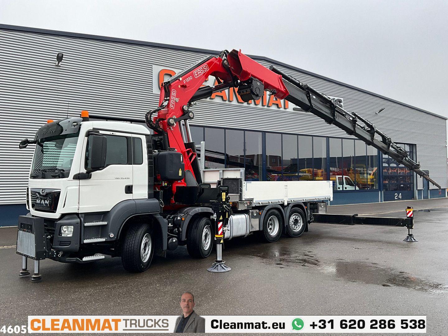 MAN TGS 35.430 Euro 6 Fassi 135 Tonmeter laadkraan J