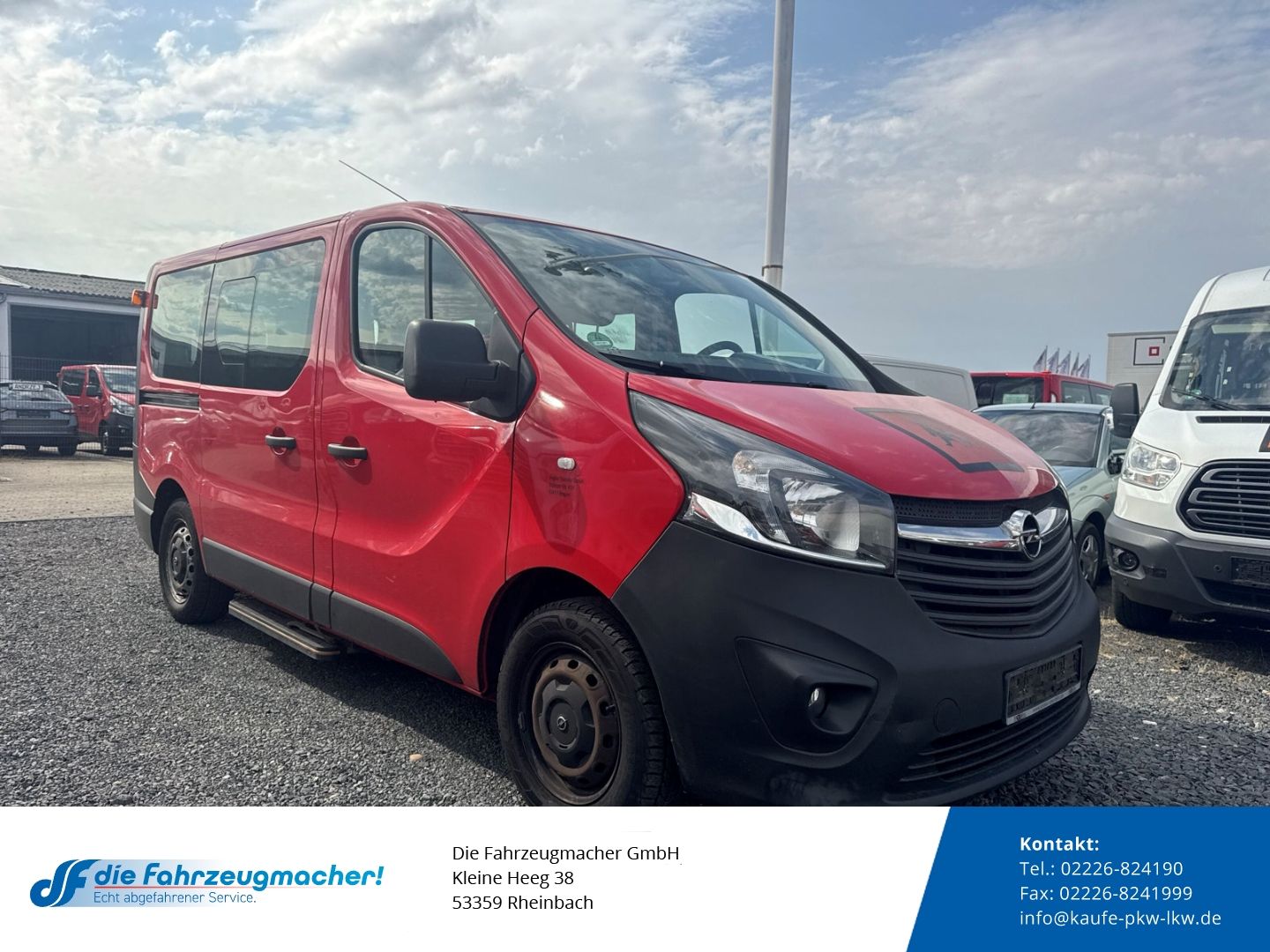 Fahrzeugabbildung Opel Vivaro B Kombi 9Si. L1H1 2,7t *2671 *EXPORT