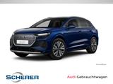 Audi Q4 e-tron 40 LEDER NAVI PANO AHK WäPu KESSY - blaue Audi Q4 e-tron