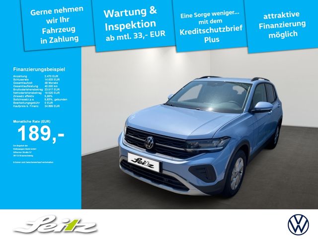 Volkswagen T-Cross 1.0 TSI Life *APPCON*KAMERA*LED*SITZH*