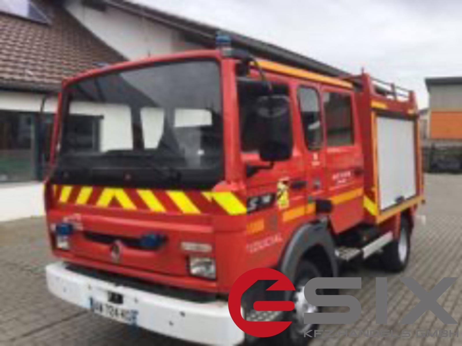 Renault Trafic Feuerwehrauto Tanker Doppelkabine 7,5 t