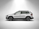 Skoda Karoq Balance 1,5 TSI 150PS DSG ACC 360° SHZ AHK - weiße Skoda Karoq