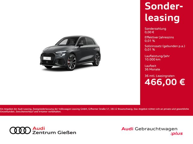 Audi A3 Sportback 40 TDI quattro S line Black B&O Mat