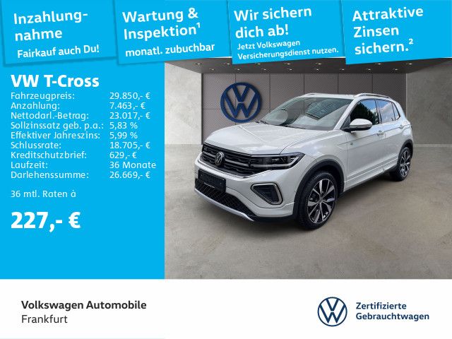 Volkswagen T-Cross 1.0 TSI DSG R-Line Navi IQ.Light DAB+ Re