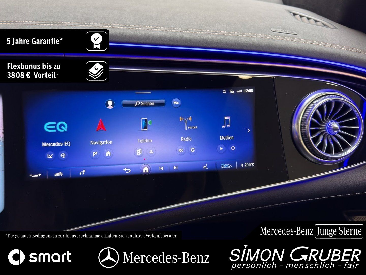 Fahrzeugabbildung Mercedes-Benz EQS 580 4M SUV AMG Premium+ Massage AHK 7 Sitze