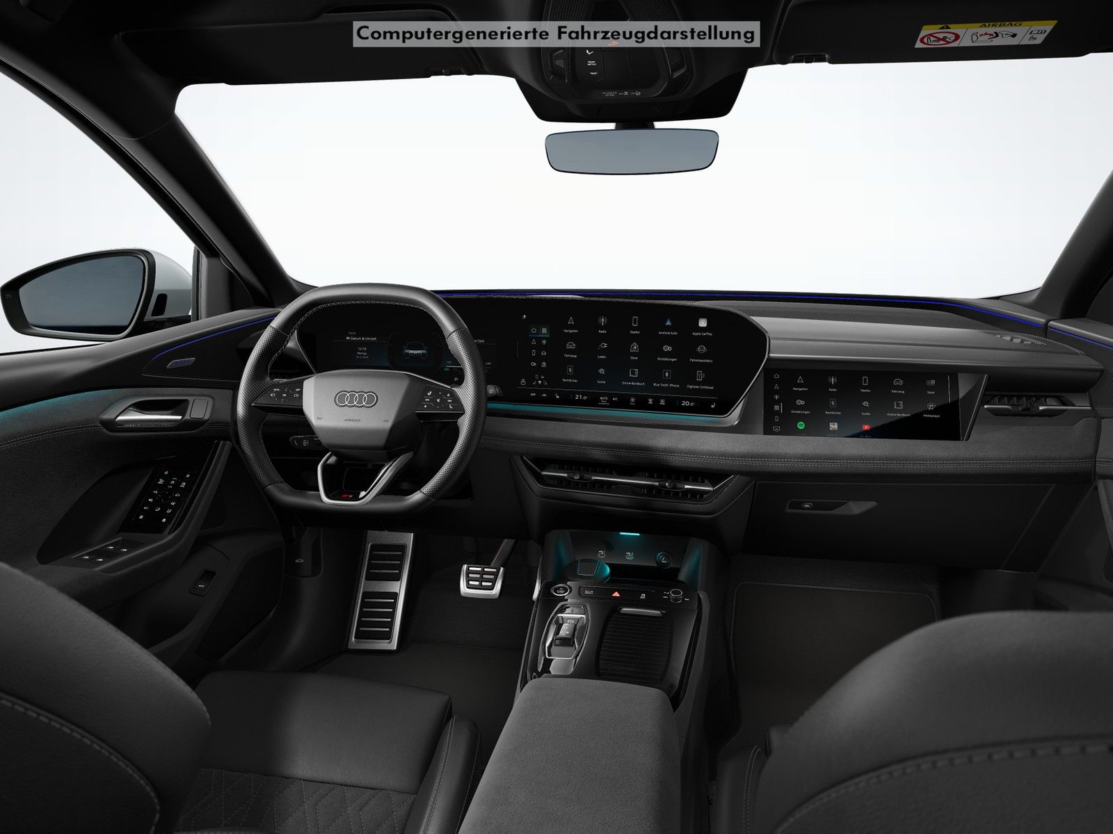 Audi Q6 e-tron quattro advanced B&O AHK 360°CAM LM20 foto 11