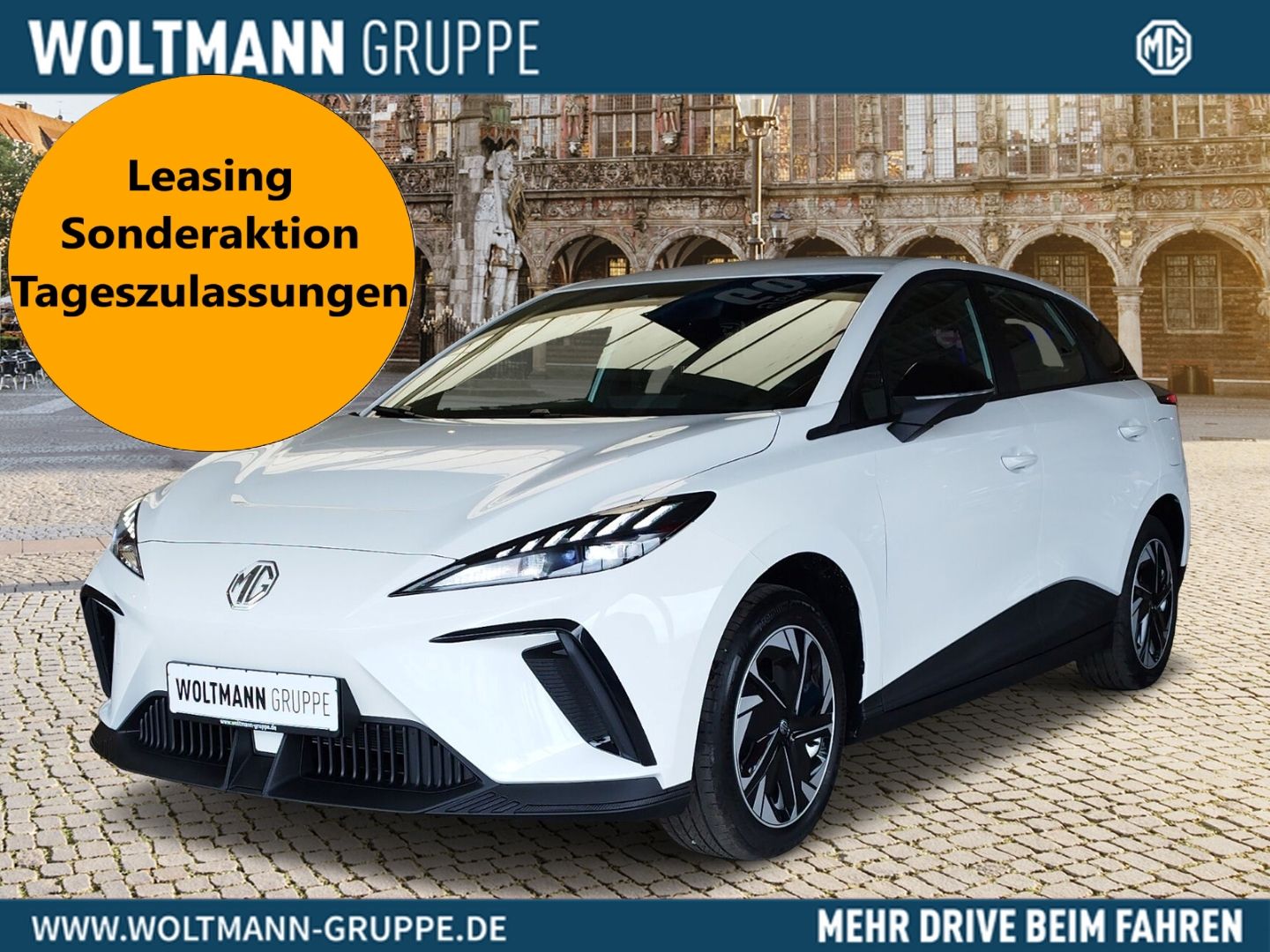 MG4 Standard 51kwh Tageszulassung Sonderleasing