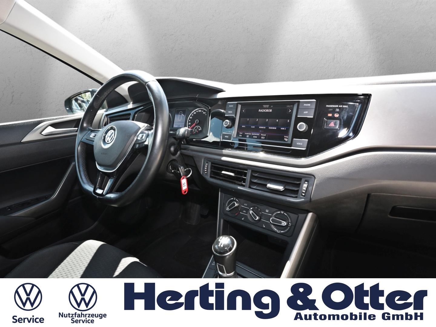 Volkswagen Polo VI 1.0 Comfortline PDCv+h Klima LED-Tagfahr, миниатюра 12