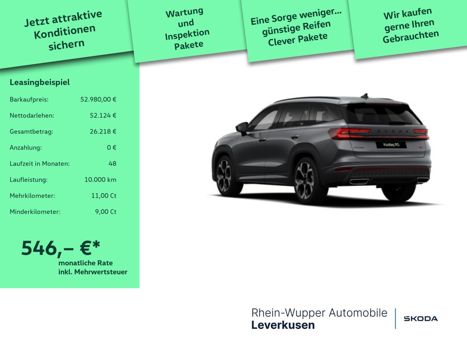 Skoda Kodiaq RS iV MATRIX DCC MEMORY ACC NAVI KAM SHZ imagem 2