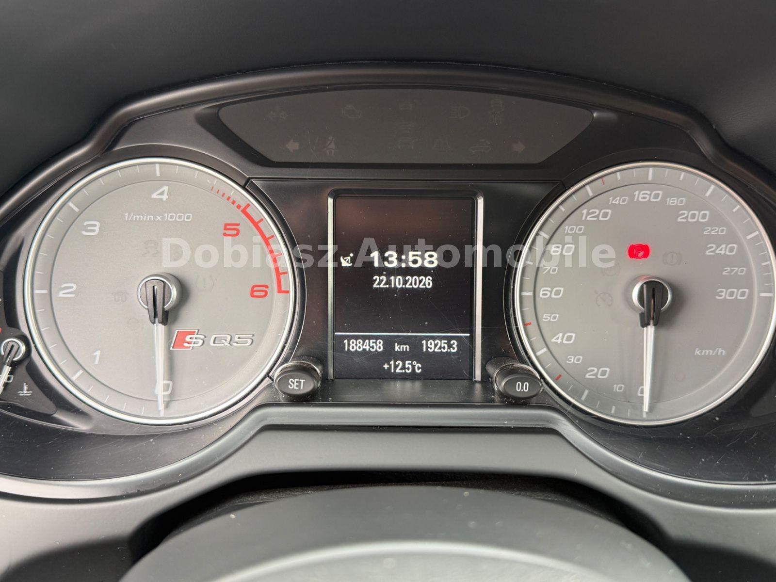 Audi SQ5 Competition 3.0 BiTDI 326 ch – Quattro – B&O – Cuir losanges – Jantes 21" – 188 458 km